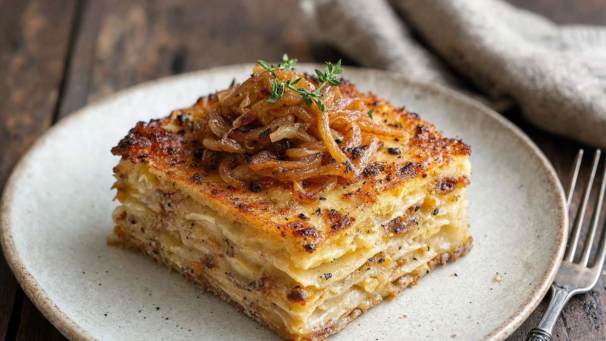 بطاطس مطحنة مع زبدة الثوم: