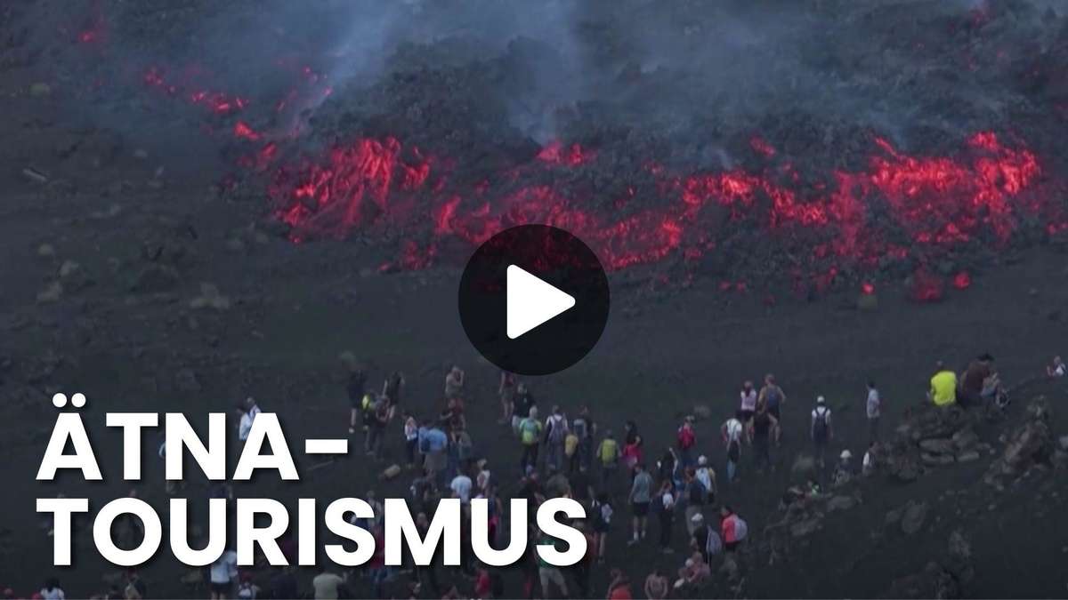 إنفجار Etna يجذب الآلاف: دليل الجبال يحذر من التهور