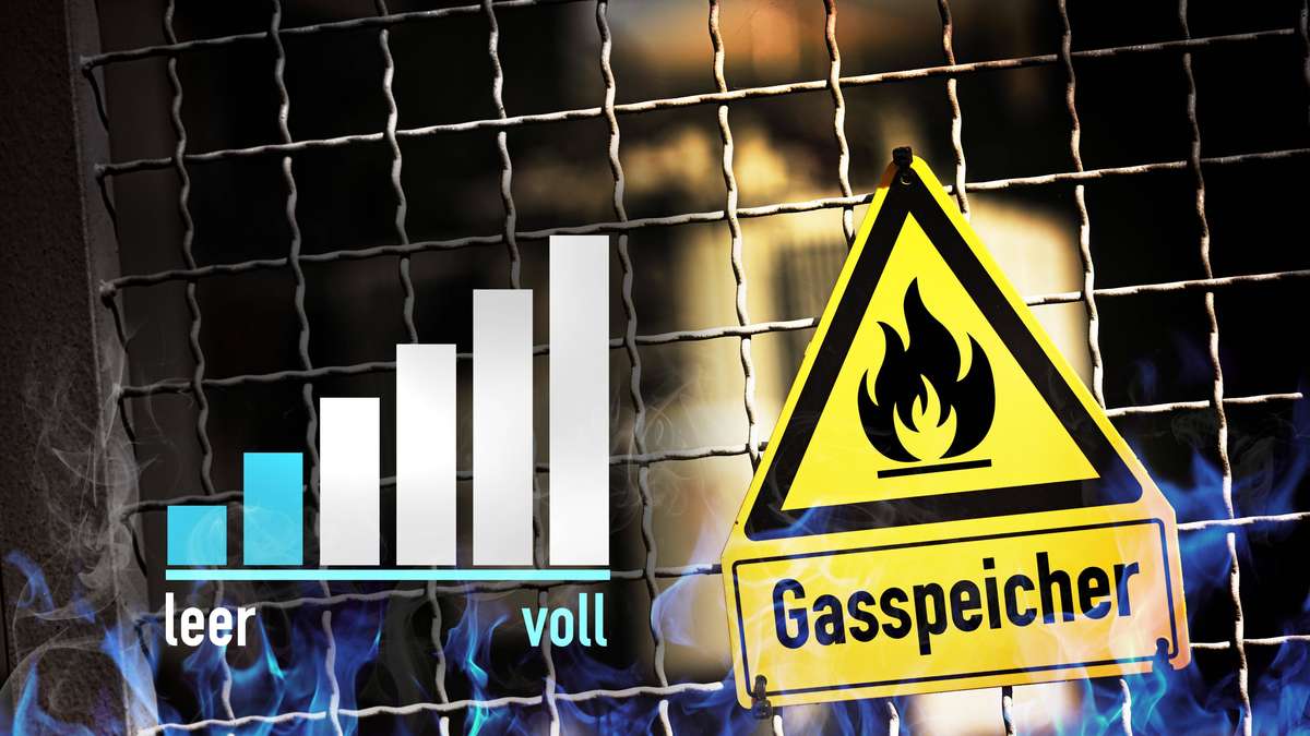 Germany’s gas storage only half full – this calculation for winter alarmed