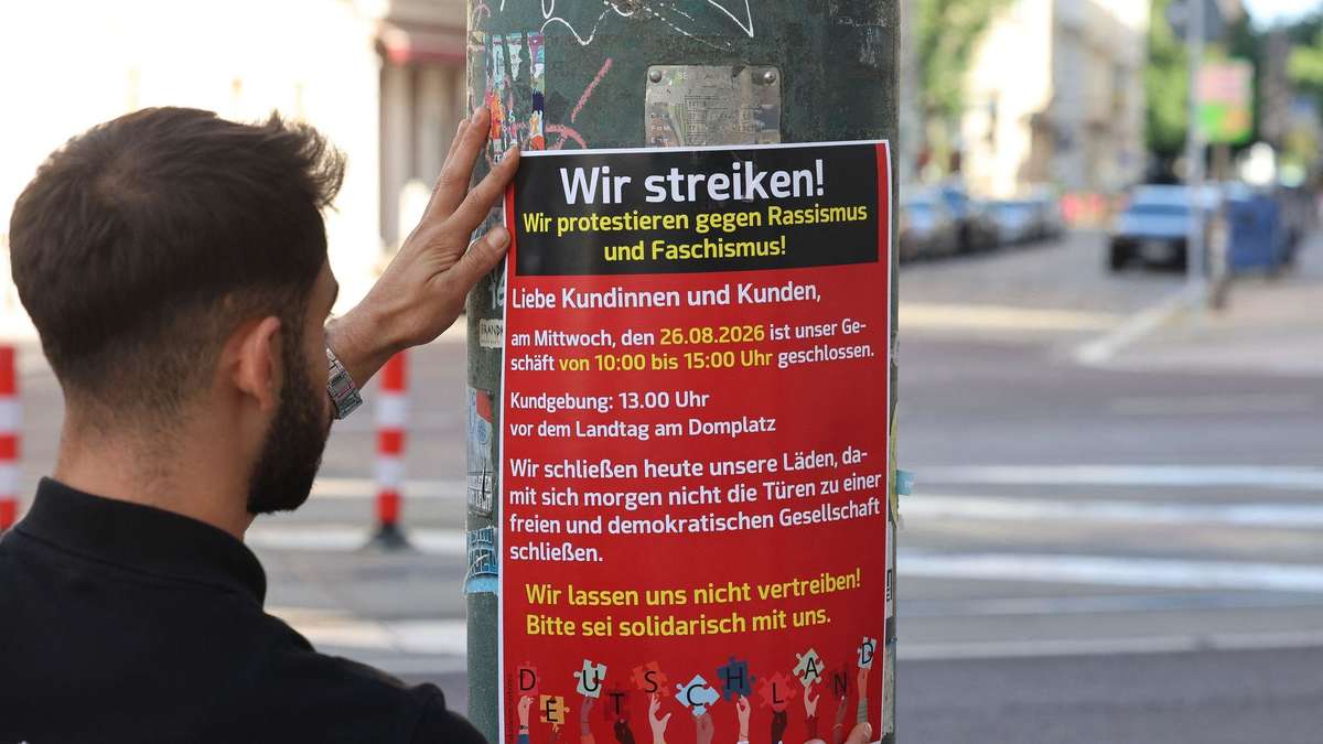 “Shows how serious the mood is”: Migra strike in Magdeburg sets an example before elections in Saxony-Anhalt