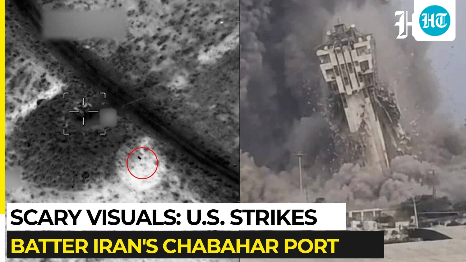 US strikes bridges and collapses a tower at a key port as its Iran campaign expands