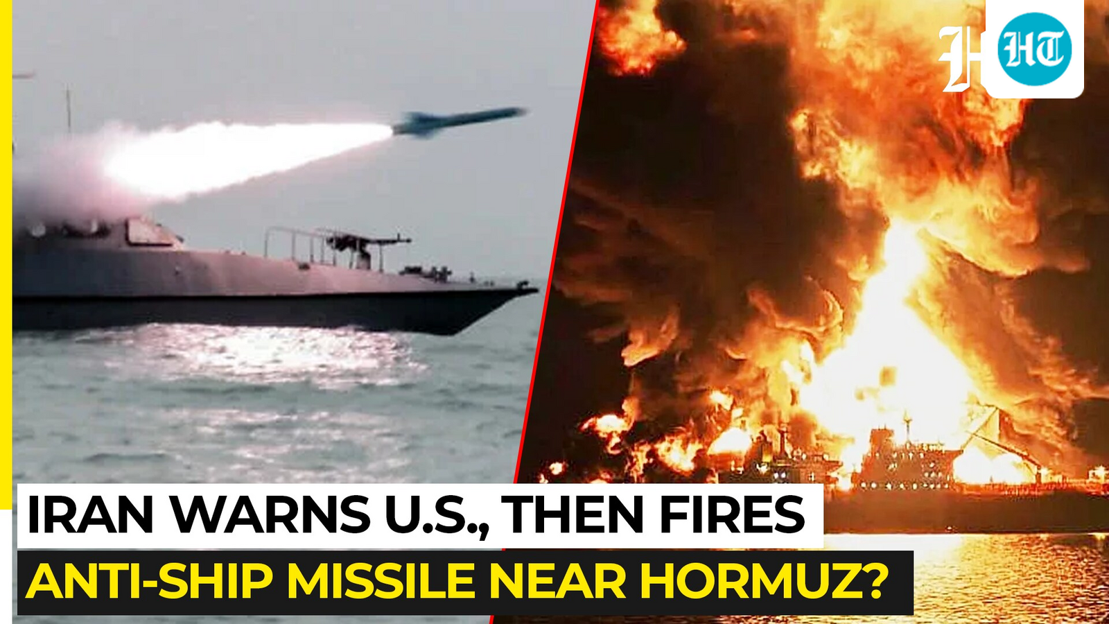 Irán advierte a Israel, y luego dispara misiles anti-ship cerca de Hormuz?