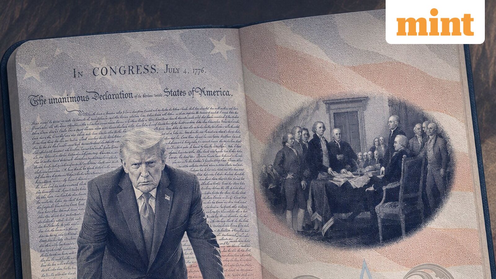New limited-edition US passport features Trump's image and a warning