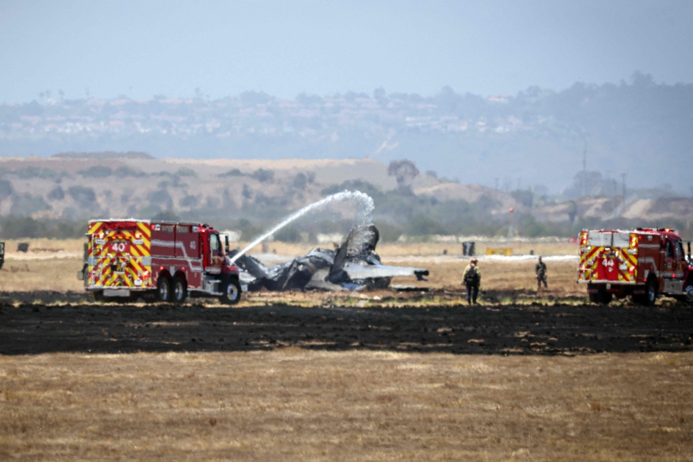 US Marine Corps says F-35B stealth fighter crashed in California, pilot ejected safely