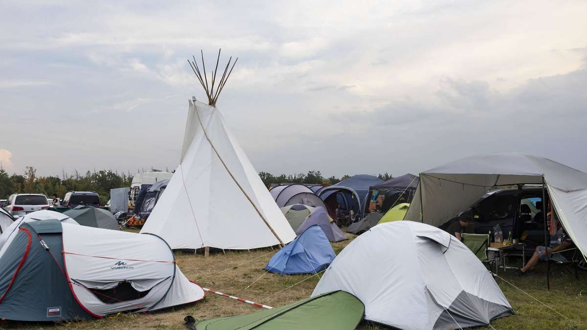 Festival Taubertal: Fumigación por cocineros de camping - Herido en Festival