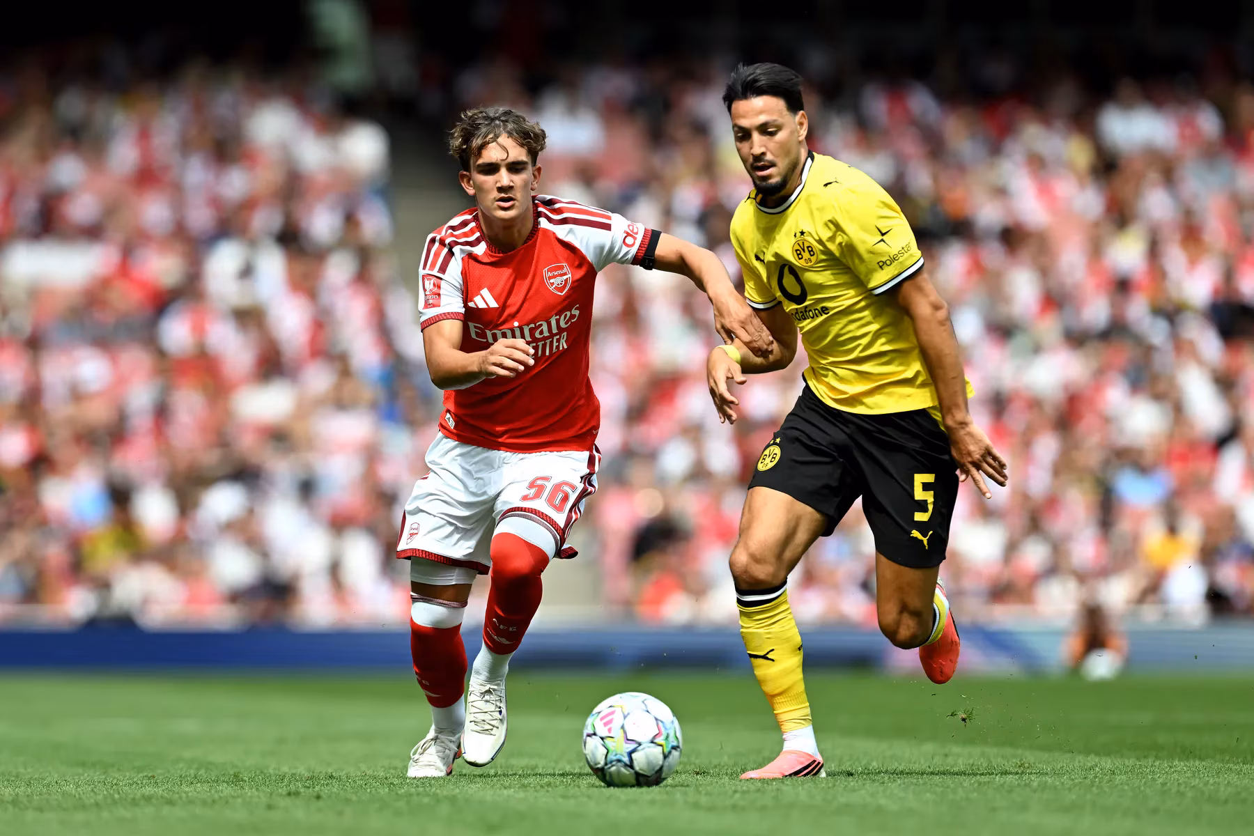 Arsenal Suffer 3-2 Defeat To Dortmund In Emirates Cup