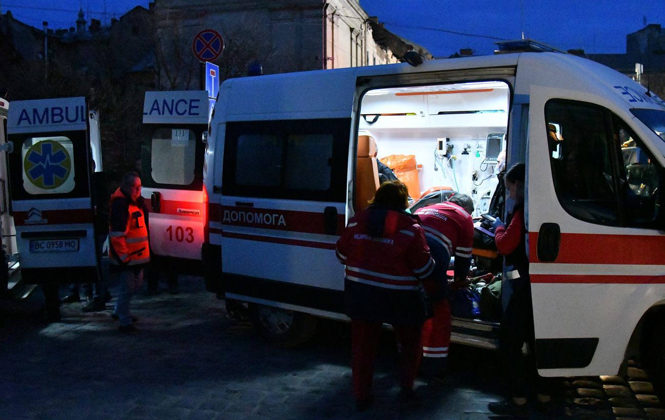In Kyiv, after the night attack, one person died and there are wounded.