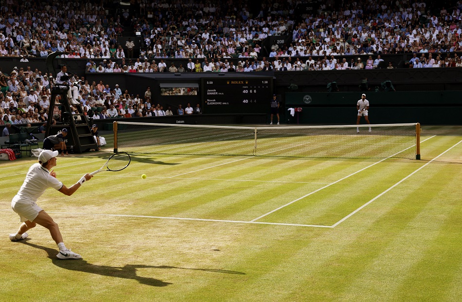 Clinical Sinner demolishes Djokovic in Wimbledon semi-final